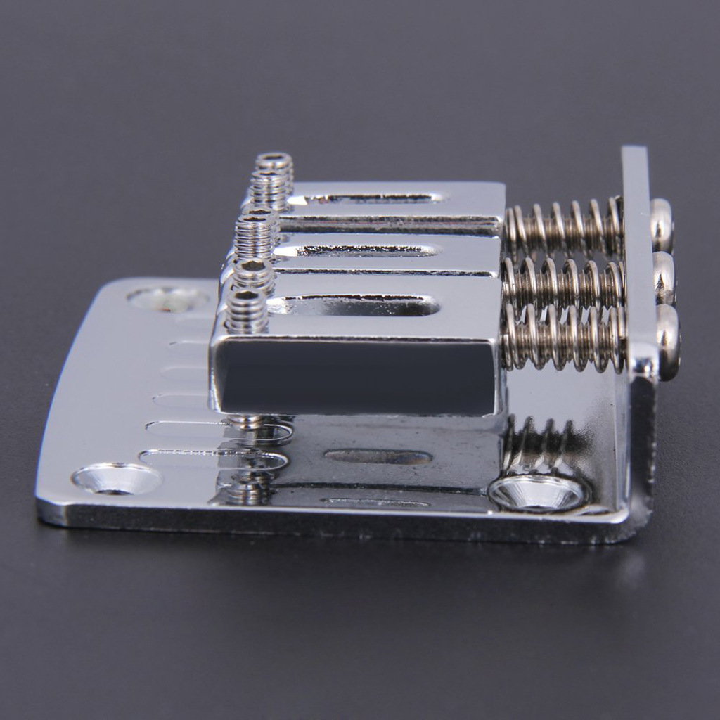 雪茄盒吉他电吉他3弦电吉他琴桥银色黑色锌合金扳手配