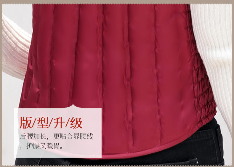 1608新款扣子马甲