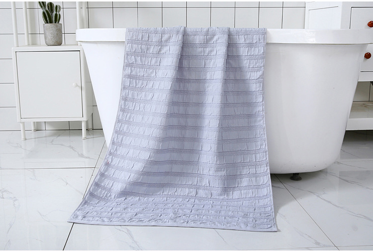 时尚条纹浴巾_13