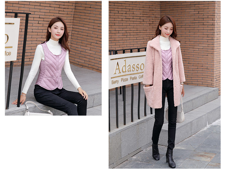 1608新款扣子马甲