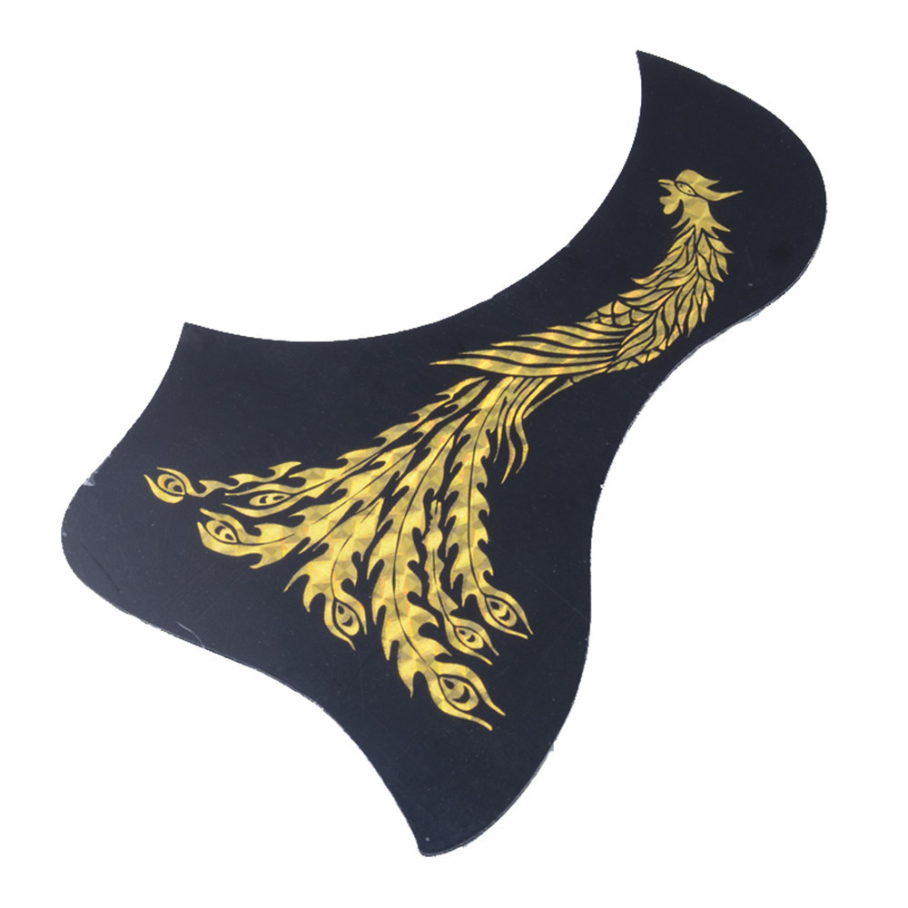 40/41寸民谣吉他护板 金龙银龙金凤银凤金色银色