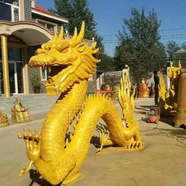 天顺铜雕龙