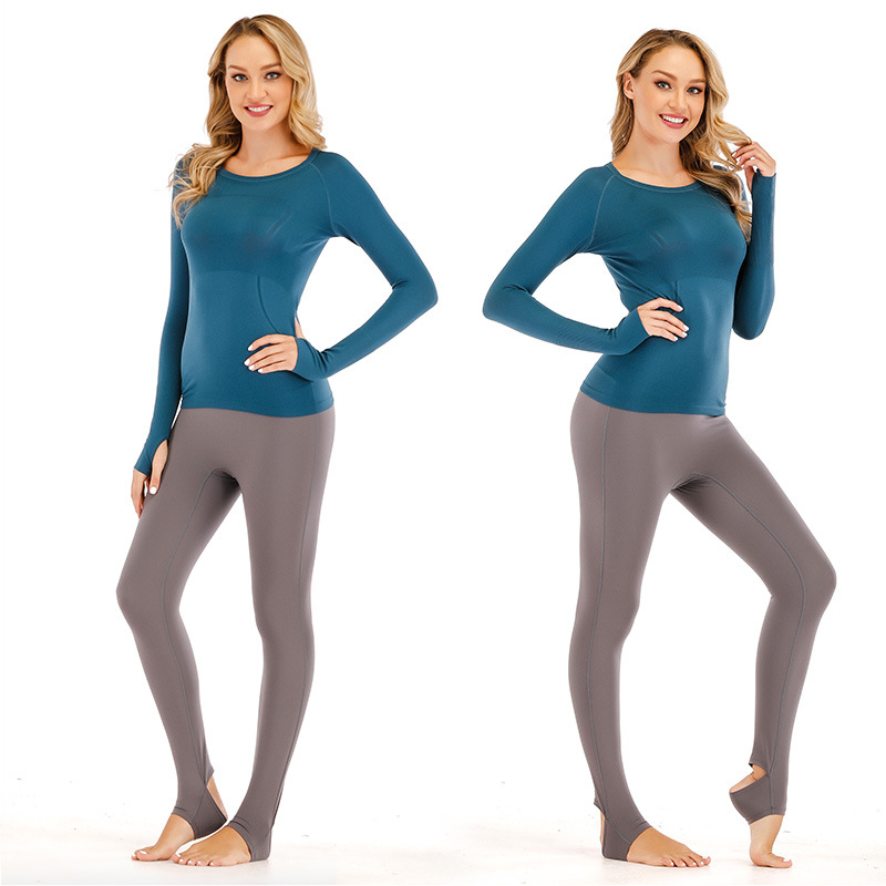 lu无痕长袖孔雀蓝-主图_04