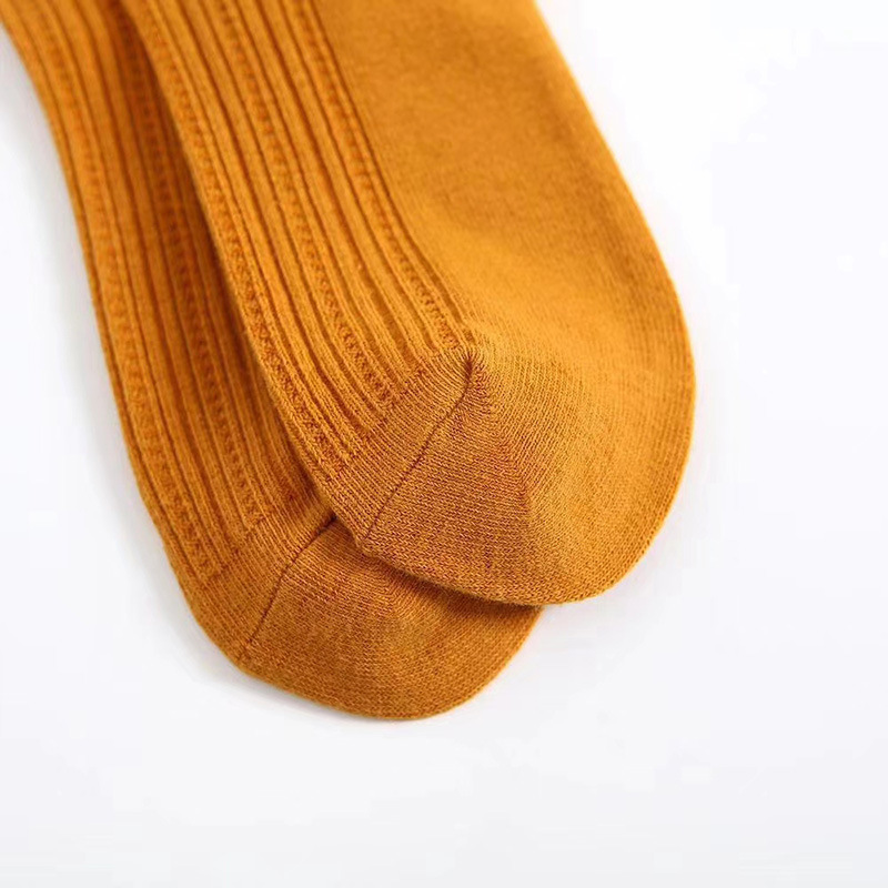 木耳边双针女袜9