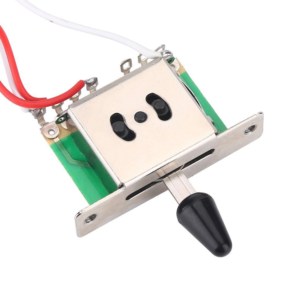 ST电吉他线路 1V2T1J 五档开关线路