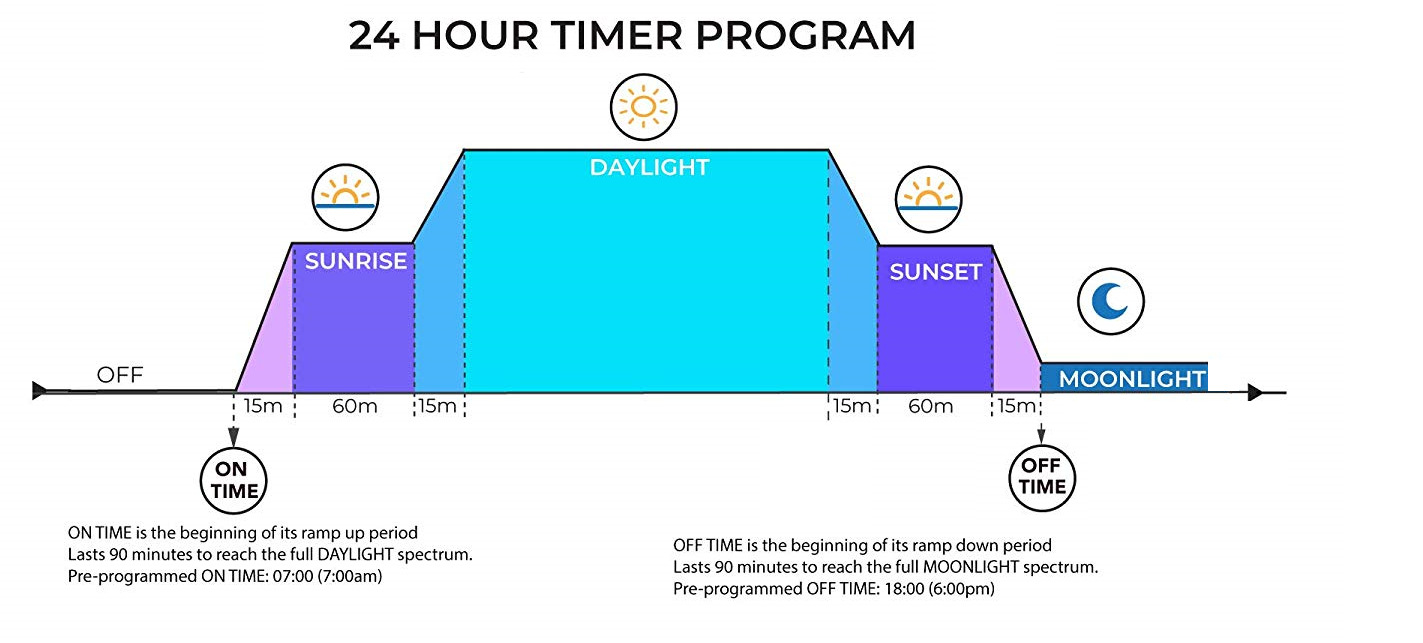 图片鱼缸灯波形