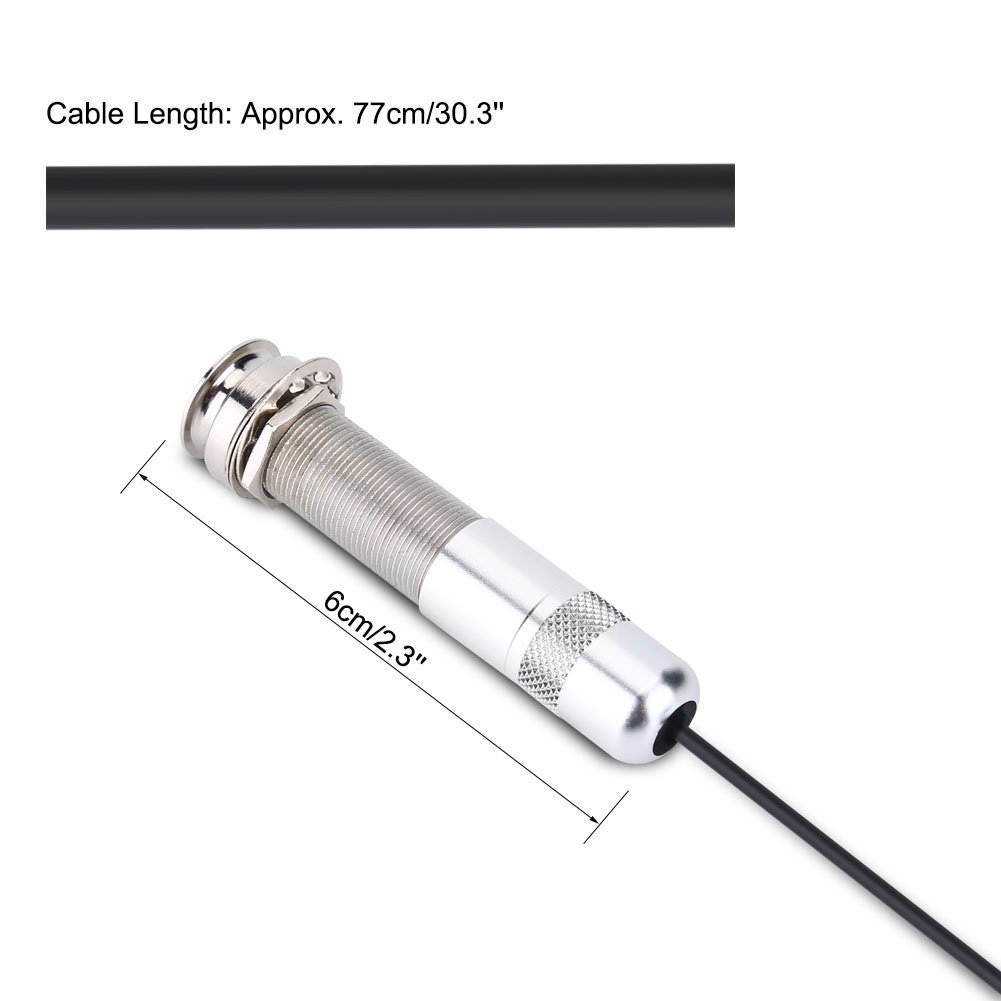 曼陀铃吉他尤克里里拾音器传感器3个传感片不带孔