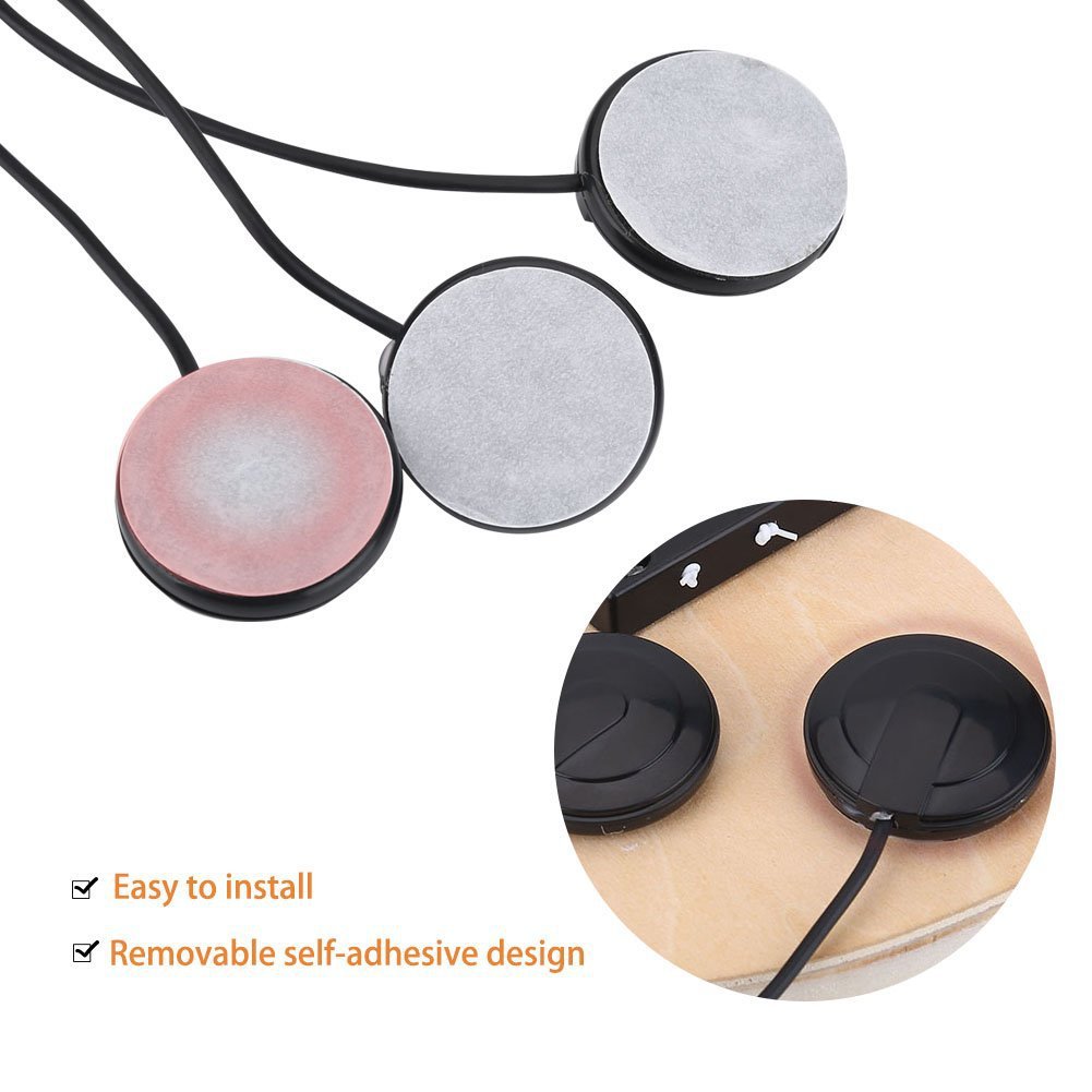 曼陀铃吉他尤克里里拾音器传感器3个传感片不带孔