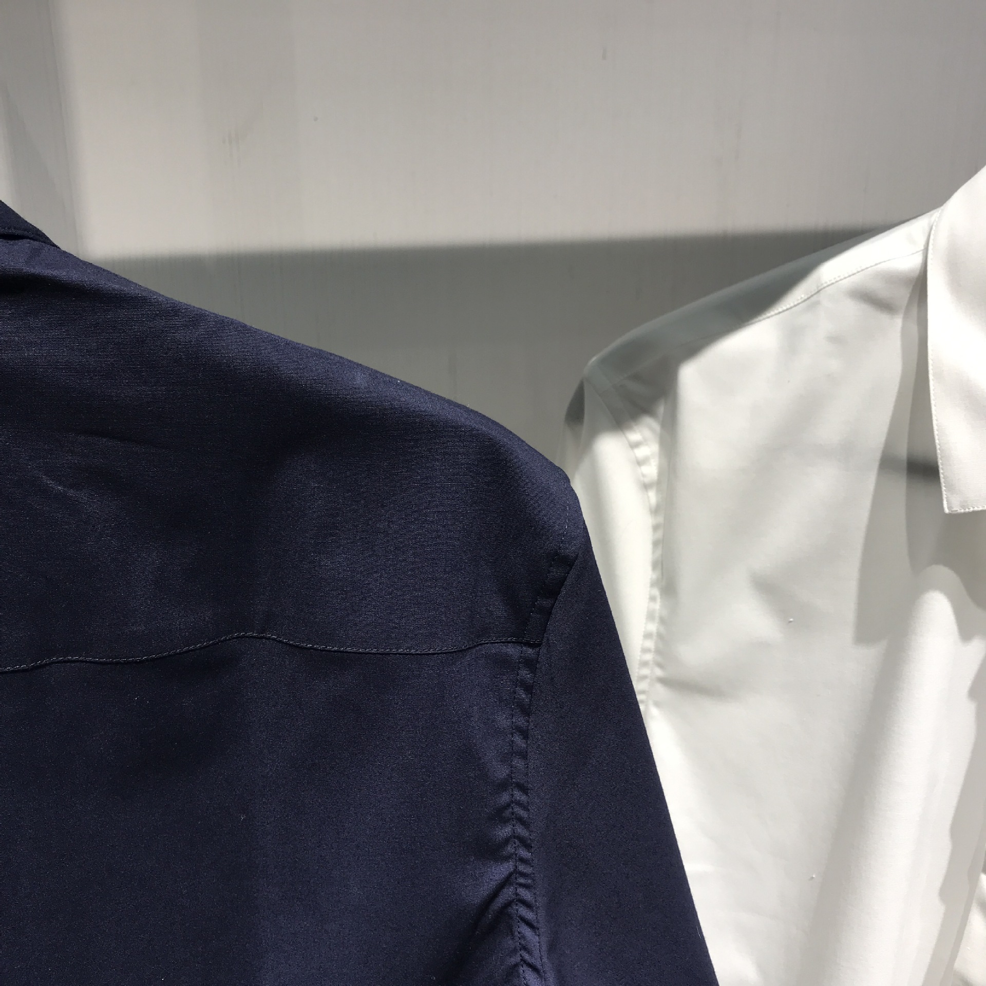 黑白藏青三色衬衫