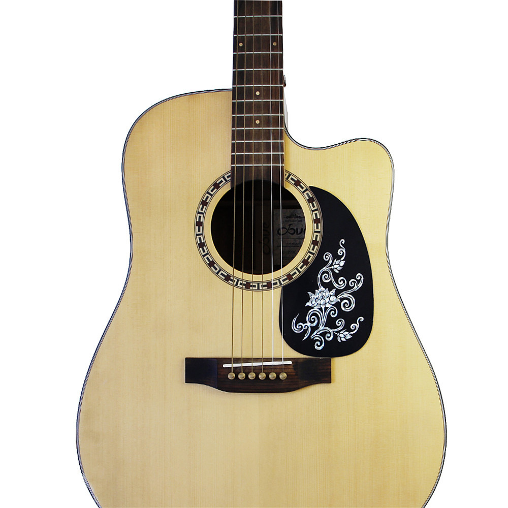 40/41寸民谣吉他护板 金龙银龙金凤银凤金色银色