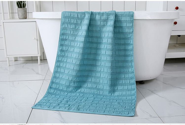 时尚条纹浴巾_11