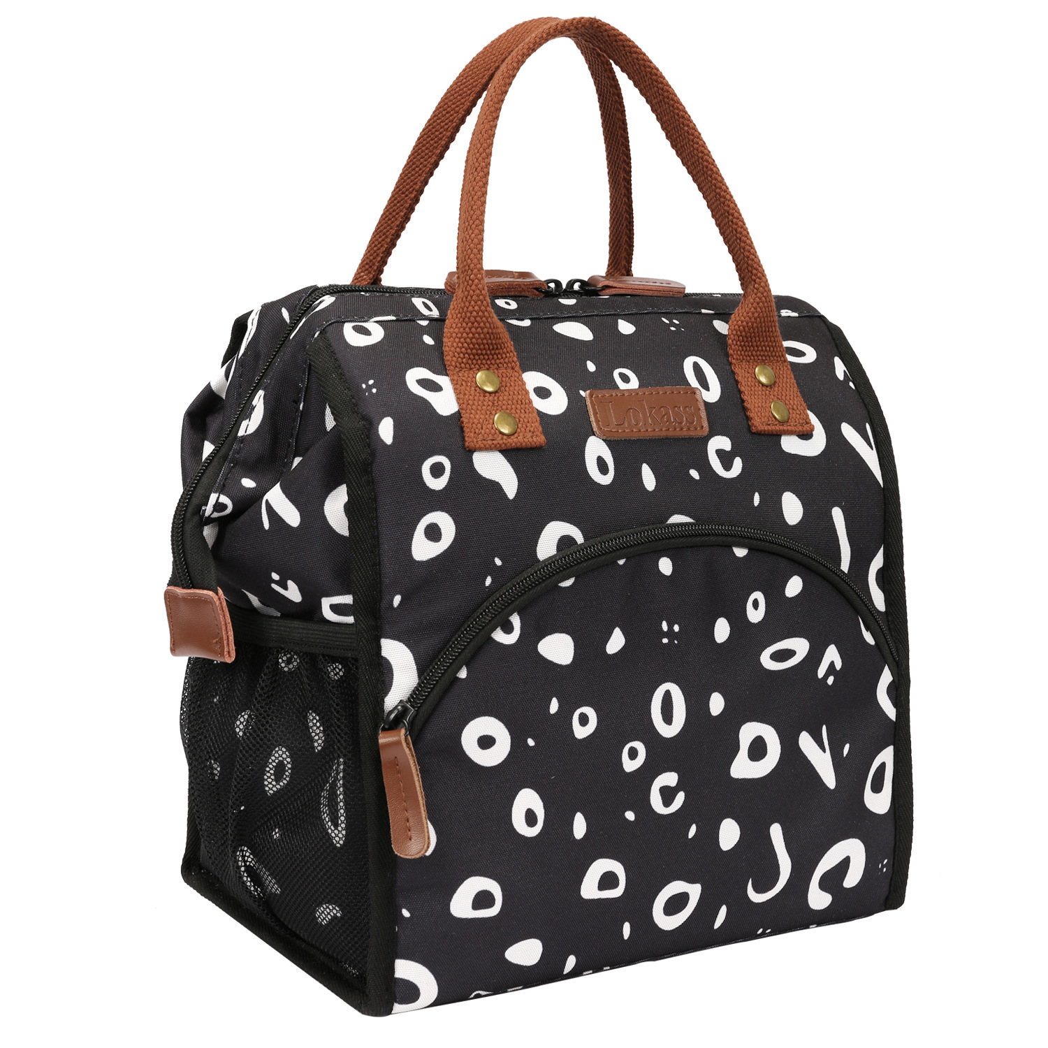 ST-LO8229-HB-BAN 午餐包-黑白斑