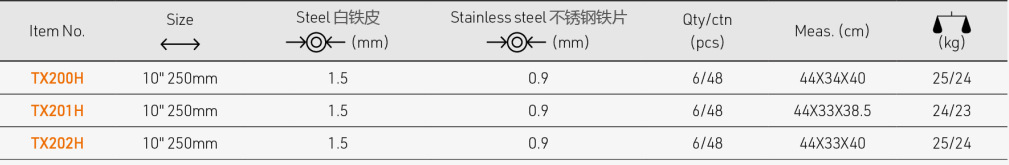 TX200H 美重航空剪