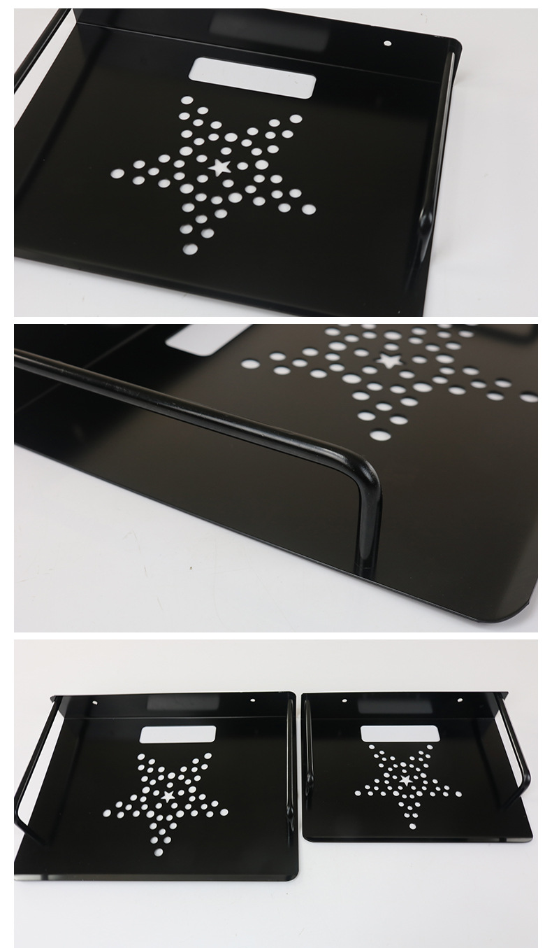 太空铝机顶盒架