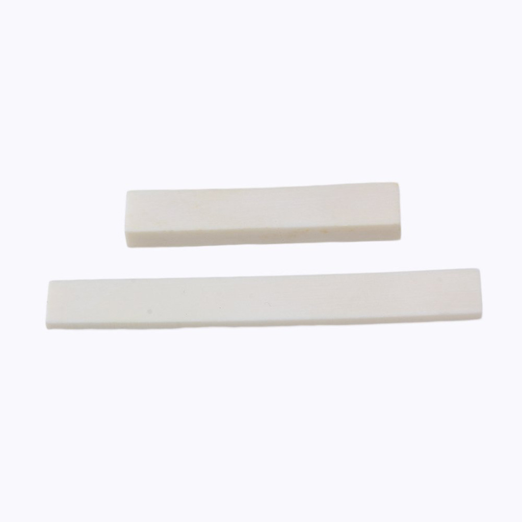 1套DIY牛骨上下琴枕 民谣 古典吉他用 乐器工