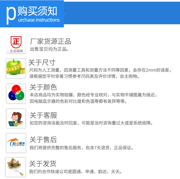 购买须知