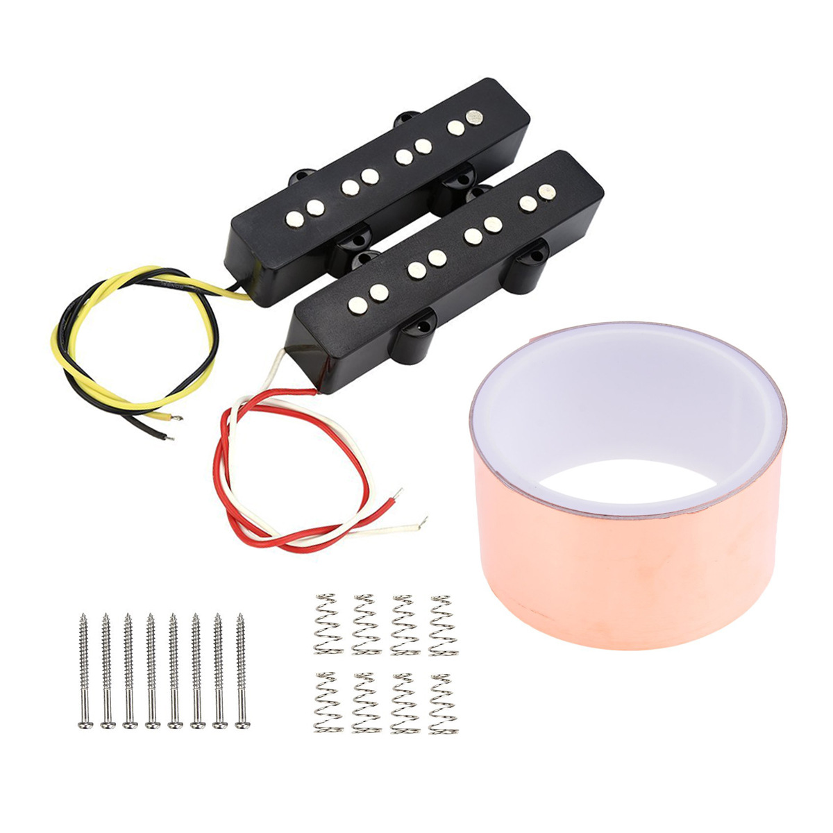 铜箔屏蔽胶带 单导 4弦开敞式J BASS拾音器