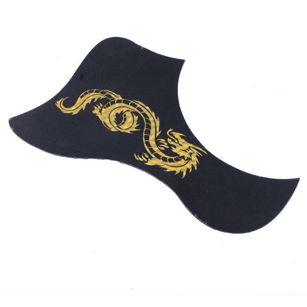 40/41寸民谣吉他护板 金龙银龙金凤银凤金色银色