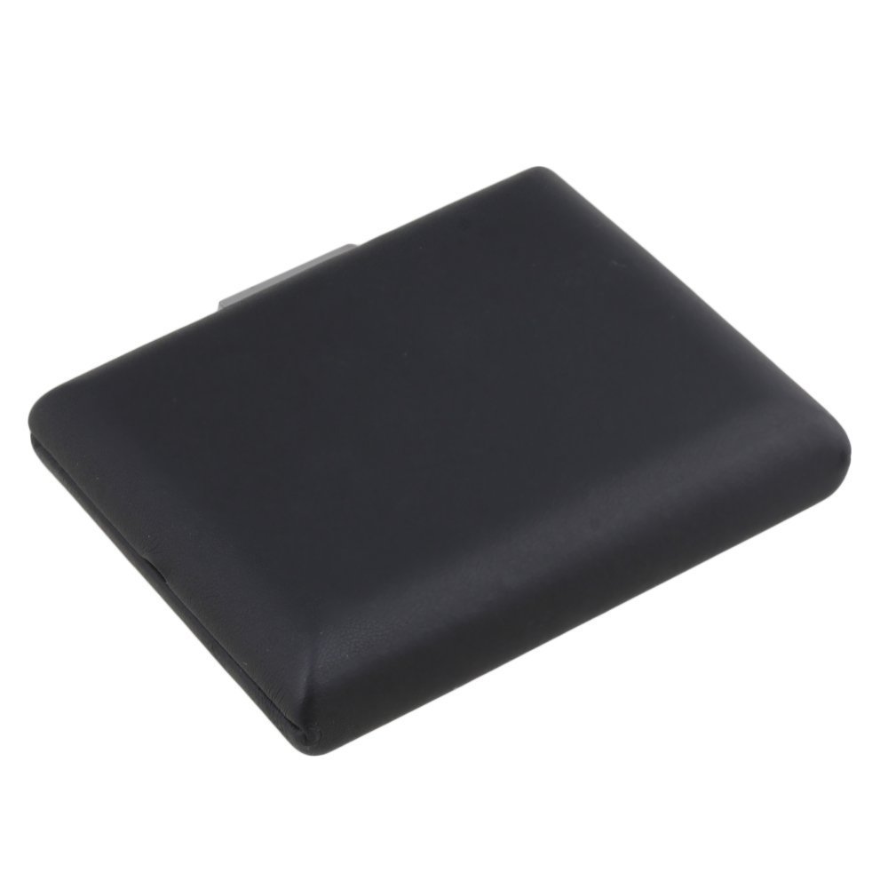 3只装PU革巴松哨片盒 黑色 实木 外包PU革