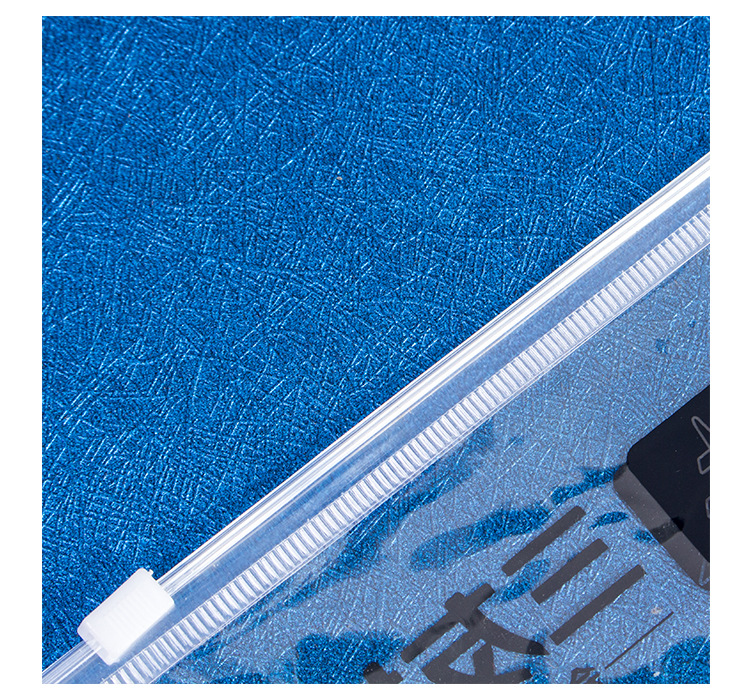 厂家直销透明商店内衣袜收纳防尘PVC塑料拉链袋现货可定制印logo