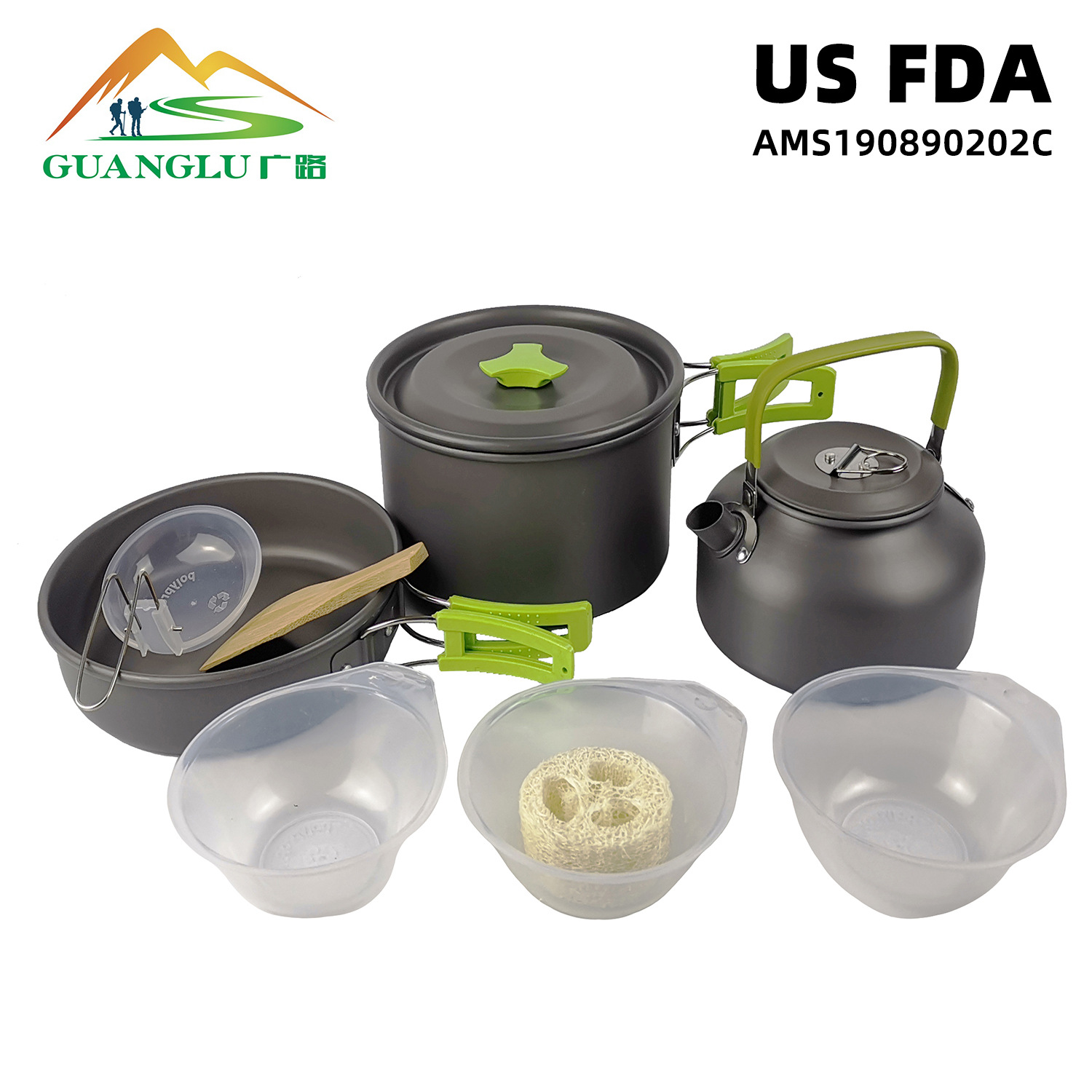 绿色带餐具方01