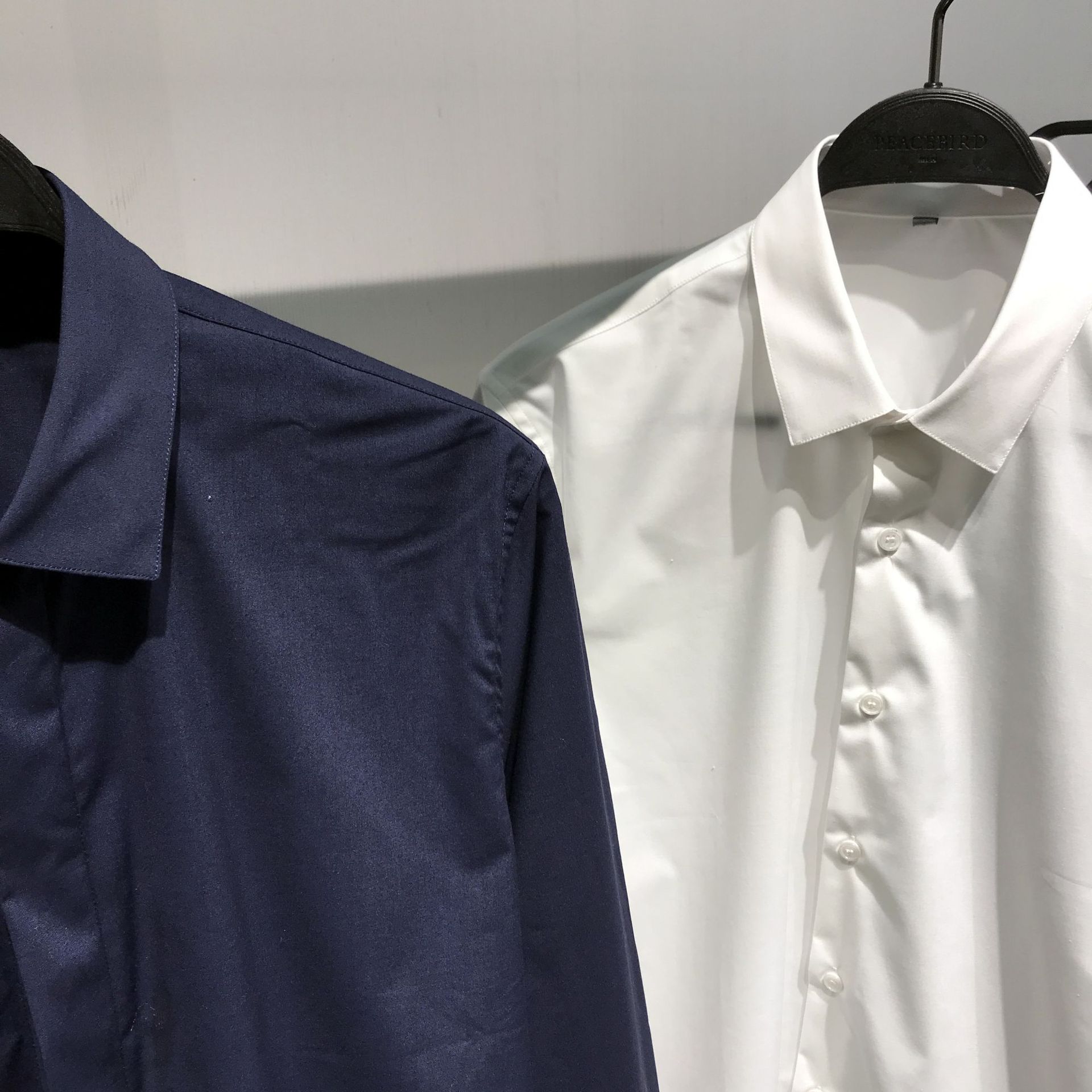 黑白藏青三色衬衫