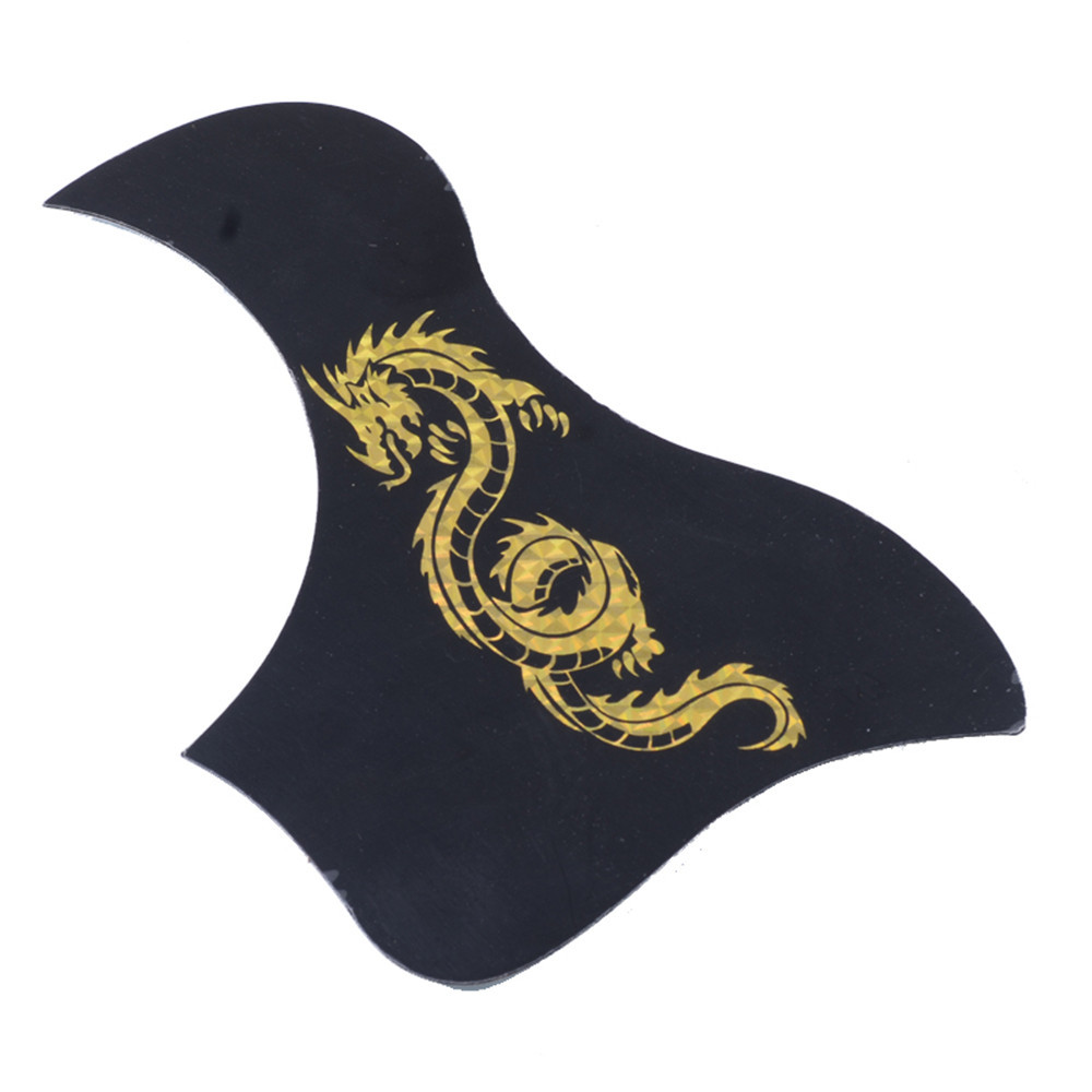 40/41寸民谣吉他护板 金龙银龙金凤银凤金色银色