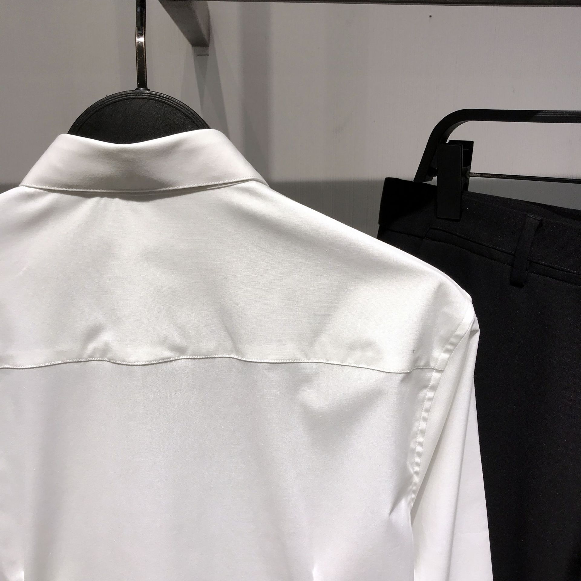 黑白藏青三色衬衫