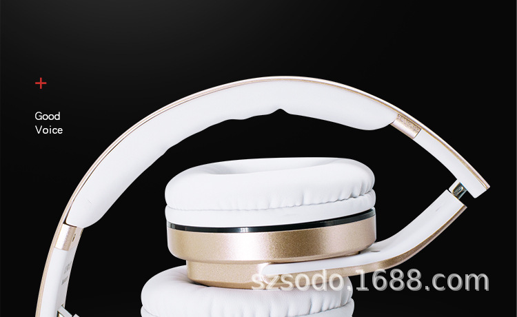SODO MH3折叠立体声头戴式蓝牙耳机 无线蓝牙耳机音箱厂家直销