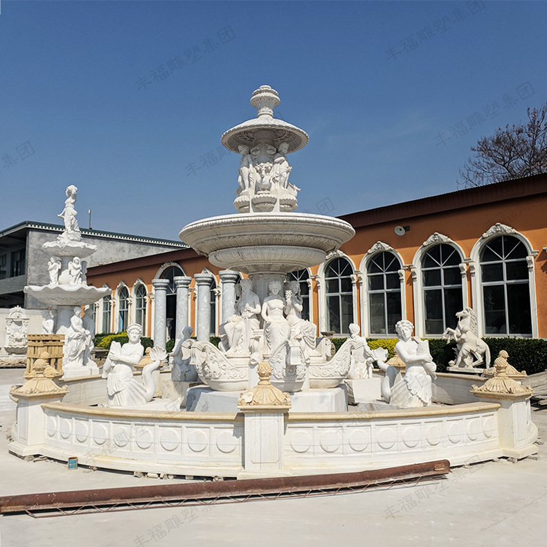 大型石雕喷泉，欧式大型喷泉，广场大型喷泉01