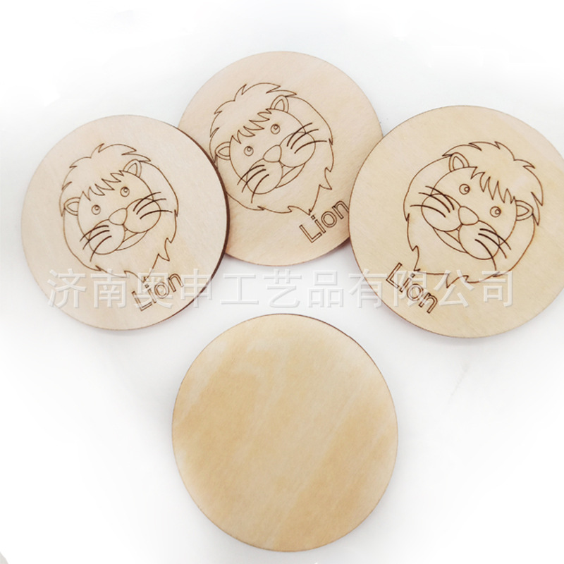 木质英文卡片定制