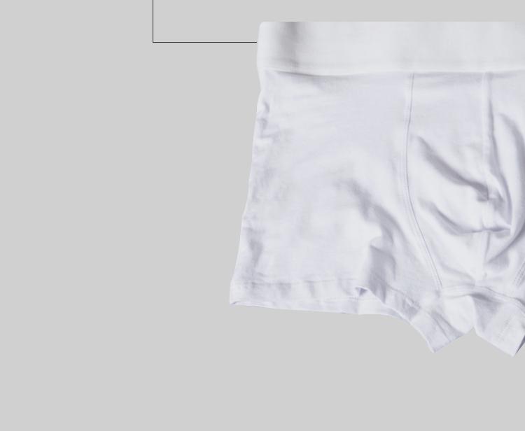 男士平角内裤 纯棉