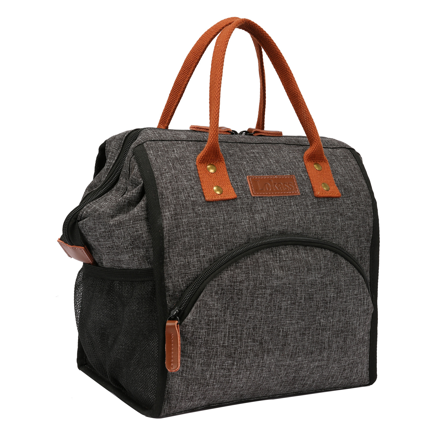 ST-LO8229-午餐包-雪花黑