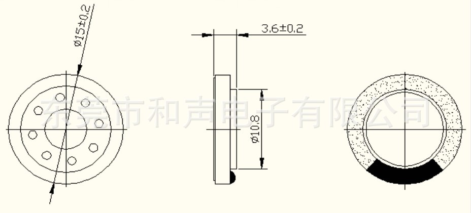 15N焊点喇叭尺寸图