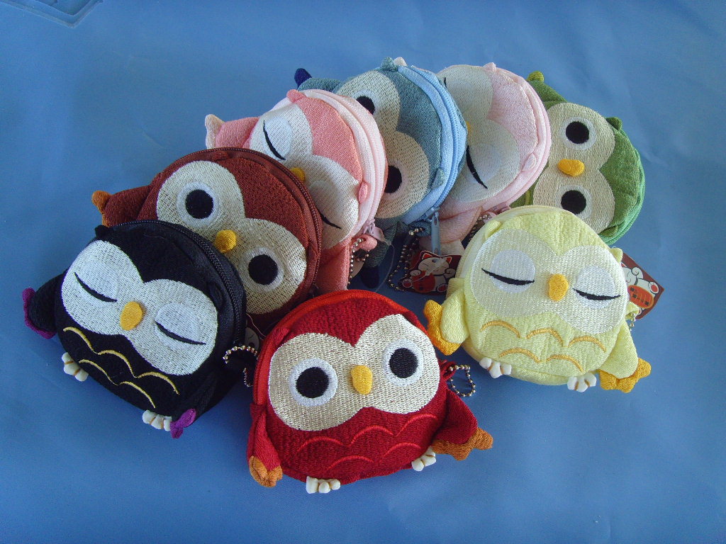 猫头鹰小化妆包