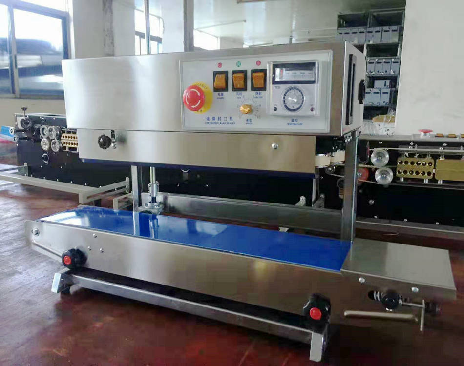 立式770不锈钢连续封口机
