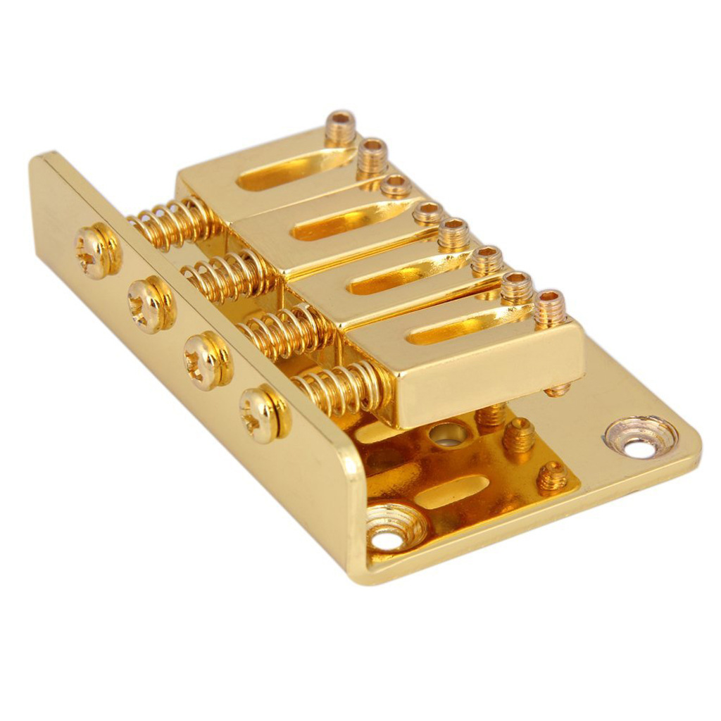 4弦电吉他琴桥 金色 电吉他 电贝司 尤克里里 乐