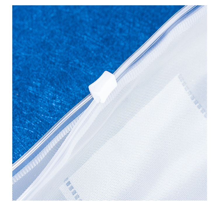 厂家直销透明商店内衣袜收纳防尘PVC塑料拉链袋现货可定制印logo