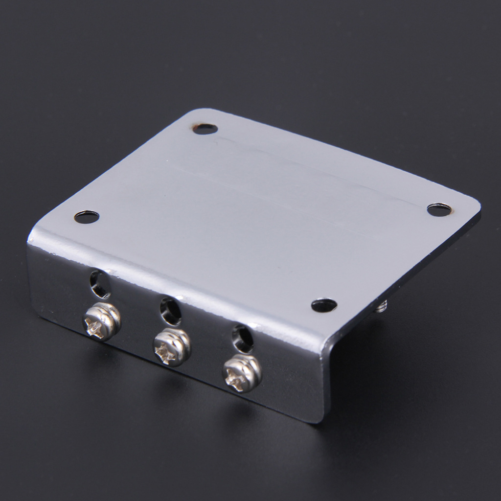 雪茄盒吉他电吉他3弦电吉他琴桥银色黑色锌合金扳手配