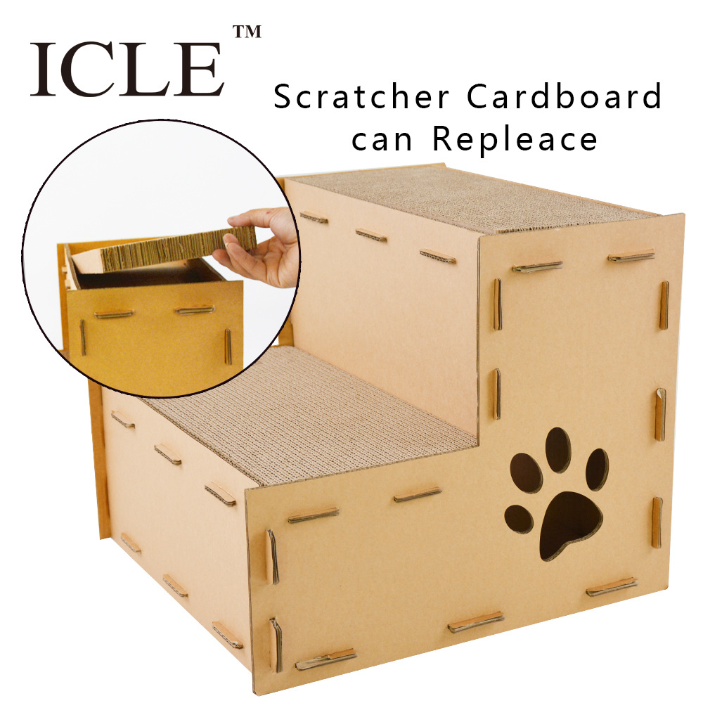 双层台阶猫抓板猫窝7