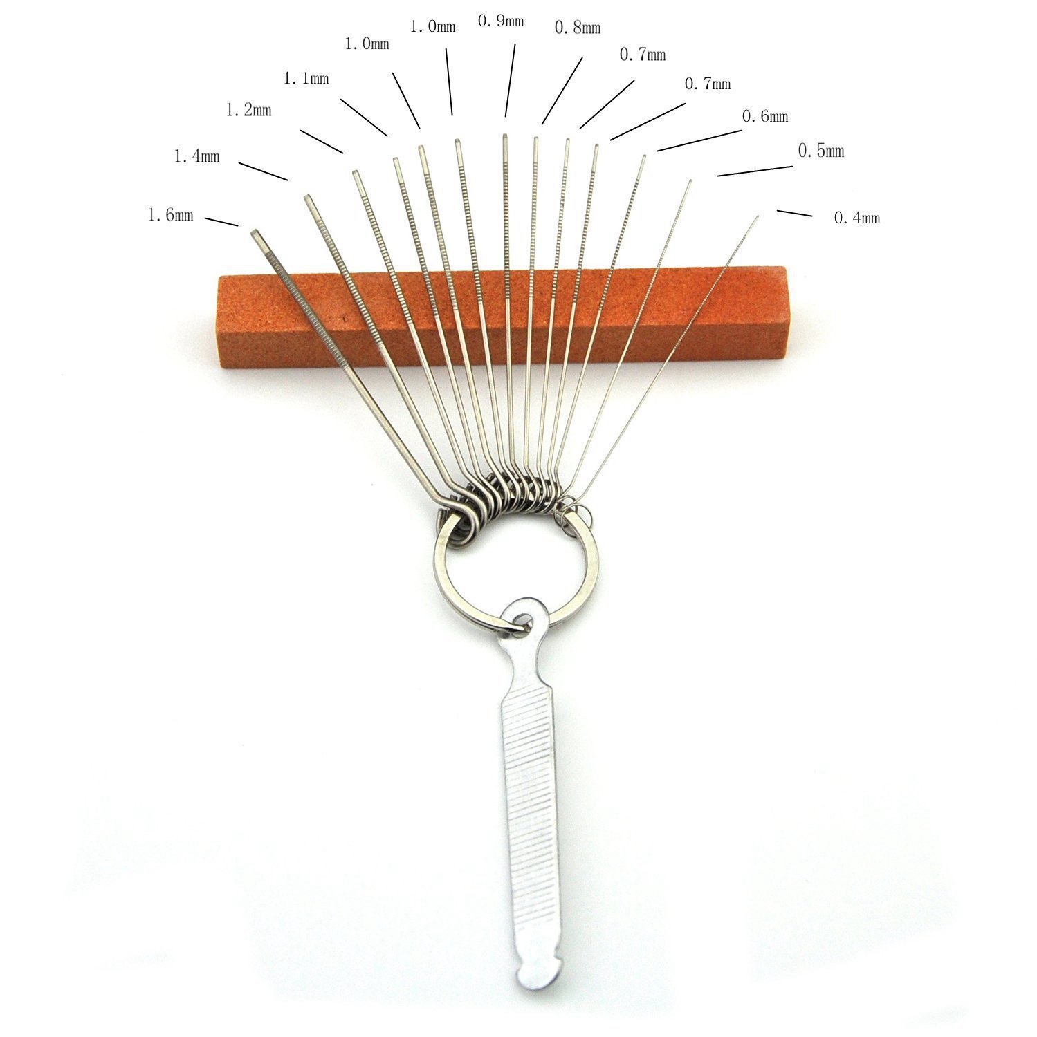 吉他打磨组合锉刀牛骨上下琴枕打磨砂纸清洁布