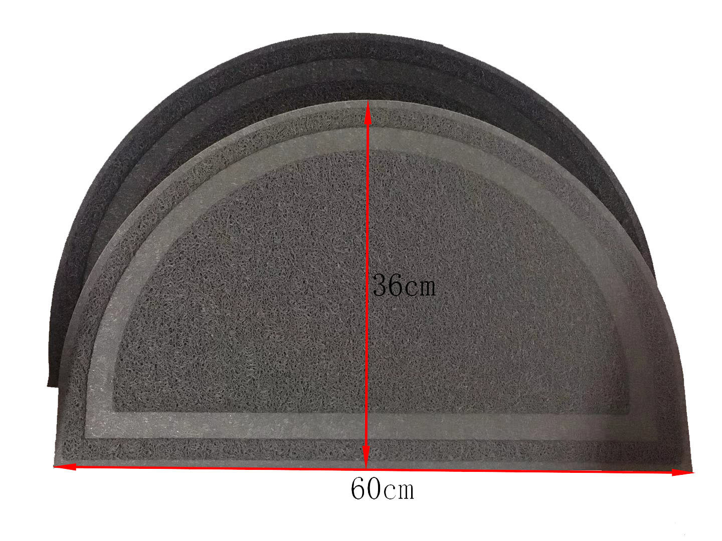 half round pet mat  (2)