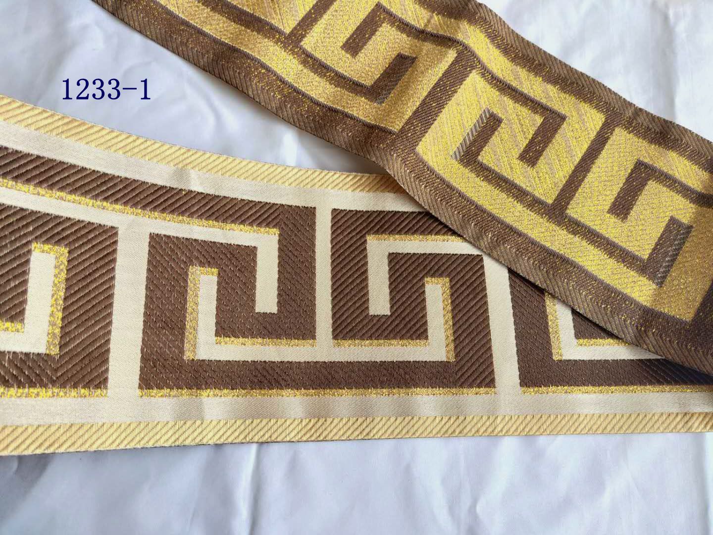 12厘米特宽长城纹花边