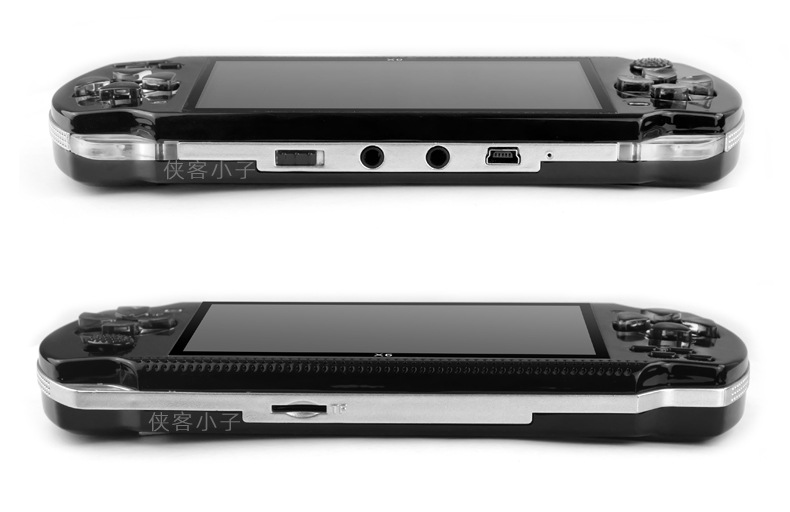 掌上游戏机-外贸X6掌上PSP游戏机 4.3寸彩屏