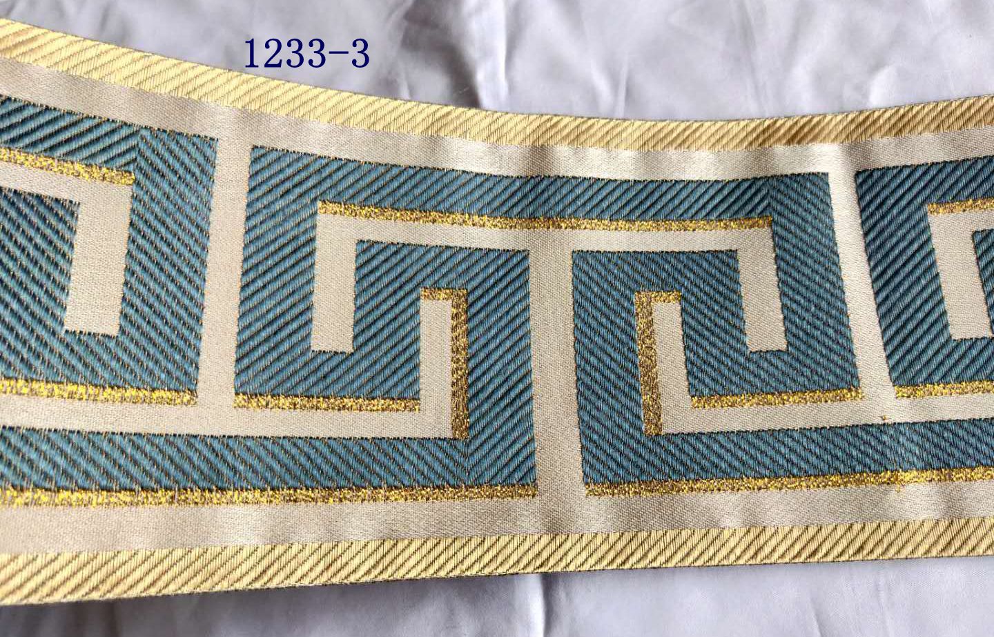 12厘米特宽长城纹花边