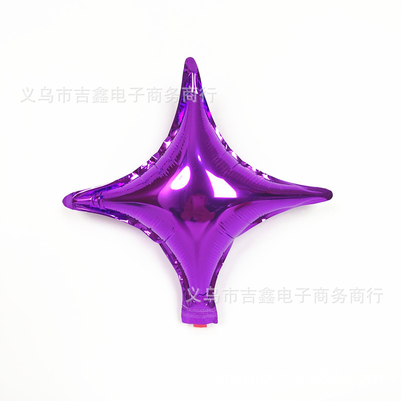 10寸四角星 紫色