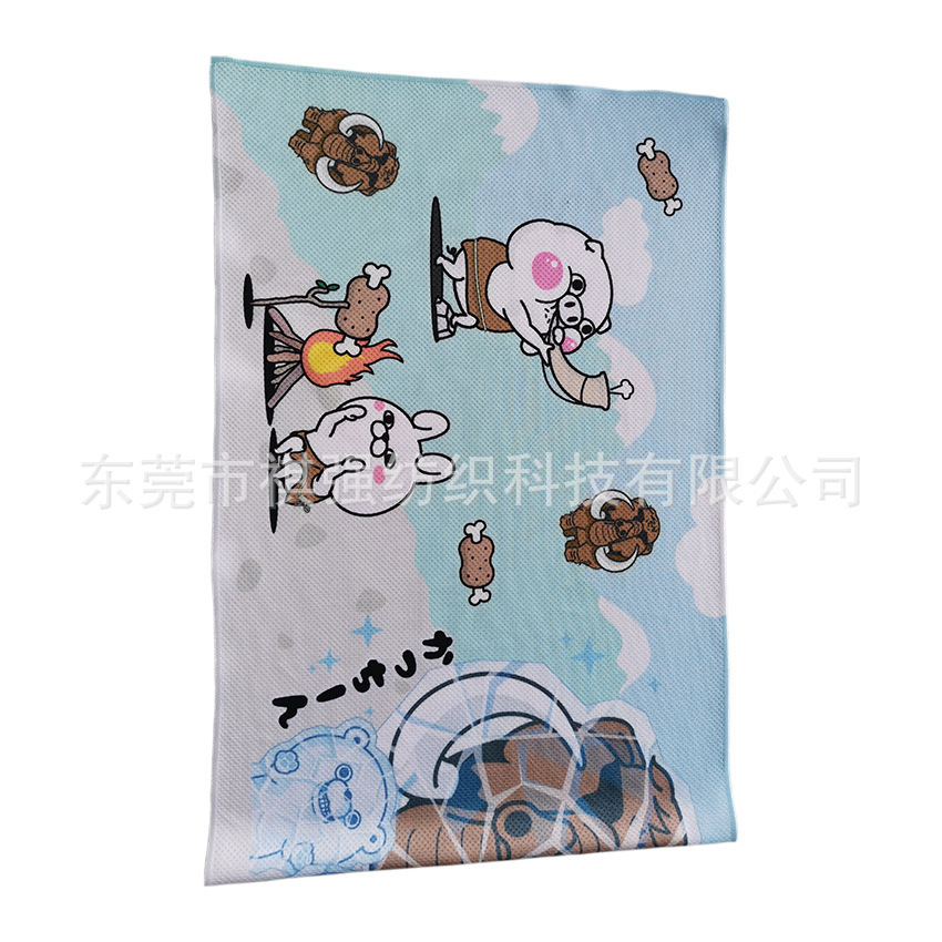 智贝主图_0厂家直销数码印花冷感冰巾降温冰凉巾礼品定制冰巾