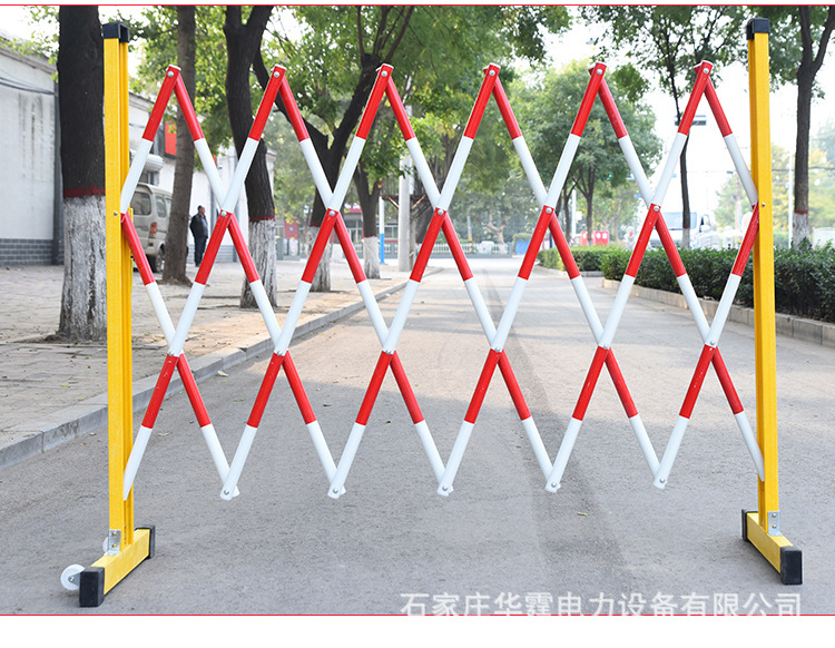 玻璃钢管式伸缩围栏