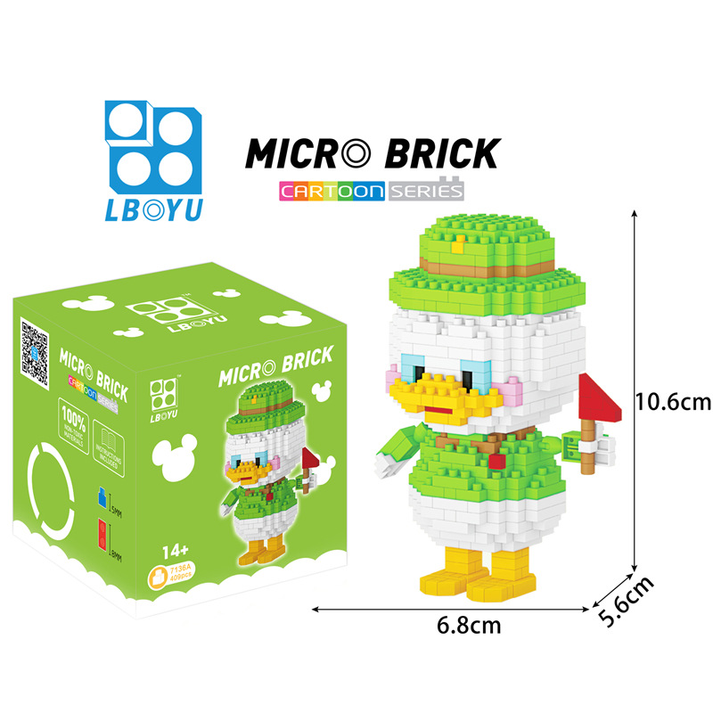 7136A旗手萌版唐老鸭-409PCS