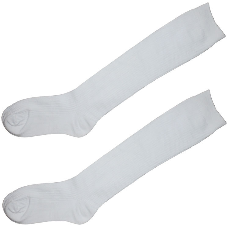 纯色长筒学生袜